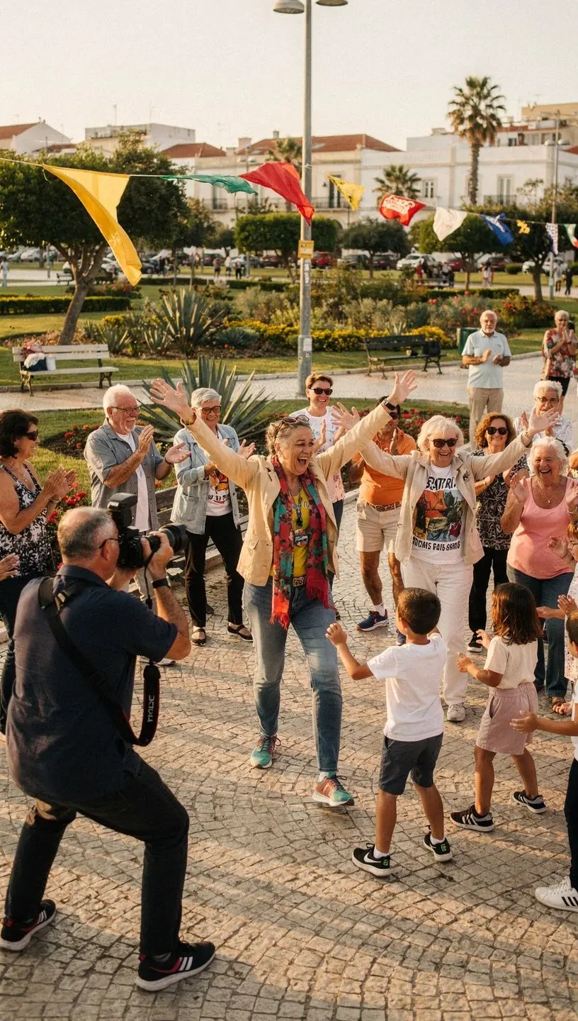 Engaging dance meetup promoting daily movement and joy